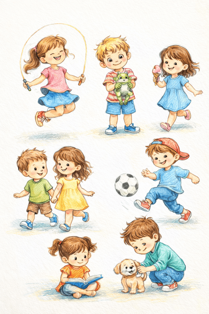 Cartoon Humans construction